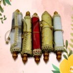 Stylish Multi-Color Money Gift Envelopes Pack with Scroll Sandesha Card | Premium Shagun/Wedding Celebration Envelopes for Gifting - Image 2