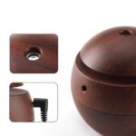 Ultrasonic Aromatherapy Humidifier USB Desktop (130 ML 1 Pc)