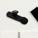 Intelligent Noise Cancelling Live Streaming Clip on Microphone for Type-C for iPhone with Charging Mini Wireless Lapel Collar Microphone - Image 2