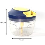 650ml Vegetable Fruit Chopper Effortless Food Prep for Your Kitchen - Image 2