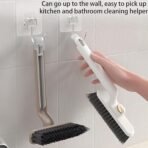 360? Rotating Crevice Floor Cleaning Brush Multi-Function Tool for Tight Spaces - Image 2