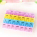 Pill Organizer (4 pcs): Compact, Travel-Friendly Set for Easy Access to Your Daily Pills and Supplements - Image 5