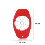 Plastic & Stainless Steel Apple cutter (colors may vary) - Image 5