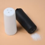 Salt and Pepper Dispenser Set, Multicolor Convenient and Stylish Seasoning Containers Dishwasher Safe Refrigeration Safe Pack of 2 - Image 3