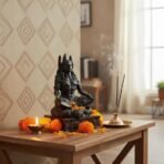 Shiva Dashboard Idol for Car | Mahadev Murti for Car Dashboard | Mini Lord Shiva Statue | Spiritual Decorative Idol for Home, Office & Vehicle | Premium Finish Religious Gift Item - Image 2