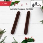 Eyeglass Anti Slip Ear Grip Soft Silicone Glasses Ear Hooks (1 Pair Color May be Vary)