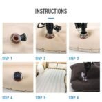 Portable Car Backseat Inflatable Air Mattress Bed (1 Pc) - Image 5