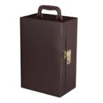 Presents Premium Portable Bar Set with Travel Case ?11-Piece Cocktail Shaker Set with Glasses, Tools & Lock ?Travel Mini Bar Kit for Home,Parties & Gifting ?Brown Leather Finish - Image 3