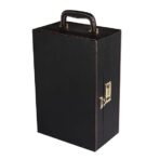 Presents Premium Portable Bar Set with Travel Case ?11-Piece Cocktail Shaker Set with Glasses, Tools & Lock ?Travel Mini Bar Kit for Home,Parties & Gifting ?Black Leather Finish - Image 2