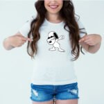 Designer Printed T-Shirt :: Design type - Stylish Dog - Cloth type : Polyester