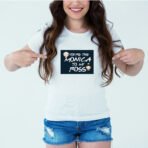 Designer Printed T-Shirt :: Design type - You Are The Monica To My Ross - Cloth type : Polyester