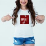 Designer Printed T-Shirt :: Design type - Airplane Mode On - Cloth type : Polyester