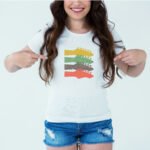Designer Printed T-Shirt :: Design type - Guitars - Cloth type : Polyester