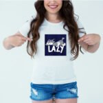 Designer Printed T-Shirt :: Design type - Lazy - Cloth type : Polyester