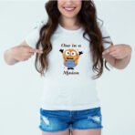 Designer Printed T-Shirt :: Design type - One In A Minion - Cloth type : DOT-KNIT