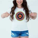 Designer Printed T-Shirt :: Design type - Pariover - Cloth type : DOT-KNIT