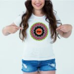 Designer Printed T-Shirt :: Design type - Pariover - Cloth type : DOT-KNIT