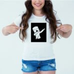 Designer Printed T-Shirt :: Design type - Style - Cloth type : DOT-KNIT