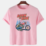 Pink Unisex Polyster Premium Quality Designer Printed T-Shirt