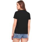 Cotton Regular Fit Printed Round Neck T-Shirt For Women - Image 2