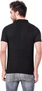 One-H Men's Polo Neck Half Sleeve Casual Tshirt Combo of Dark Blue, Maroon, Grey colors (Pack of 3) - Image 2